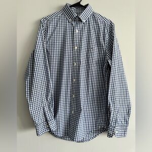 Vineyard Vines Gingham Stretch Poplin Button-Down Shirt Size M